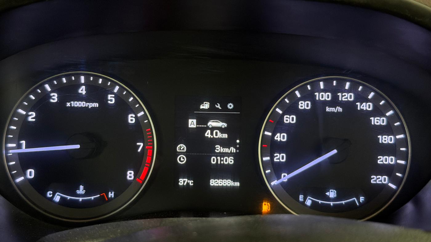 2016 Hyundai Elite i20 ASTA 1.2 (O), Petrol, Manual, 82,680 km, Odometer Image