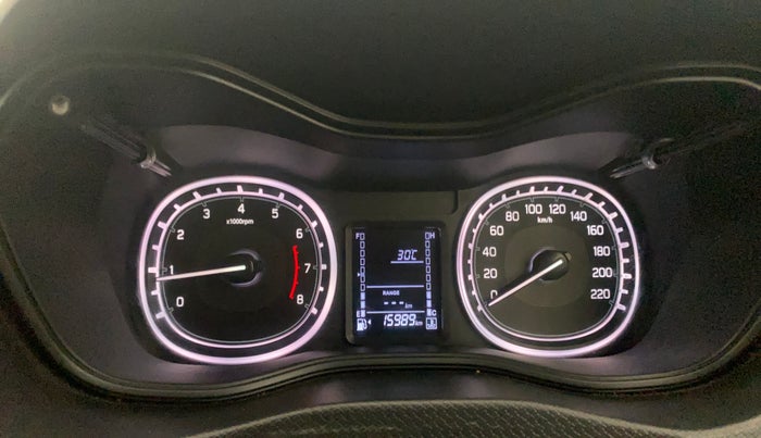 2022 Maruti Vitara Brezza ZXI, Petrol, Manual, 15,977 km, Odometer Image