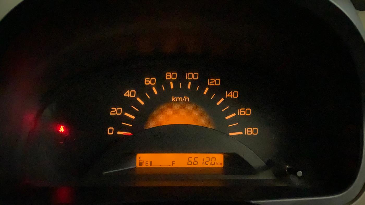 2015 Maruti Wagon R 1.0 LXI, Petrol, Manual, 66,097 km, Odometer Image