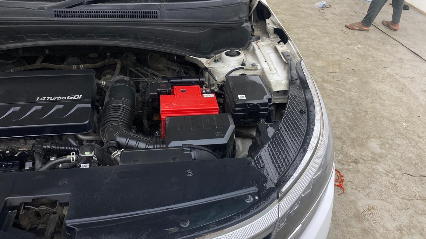 2020 KIA SELTOS GTX PLUS DCT 1.4 PETROL, Petrol, Automatic, 1,31,865 km, Engine View - Left