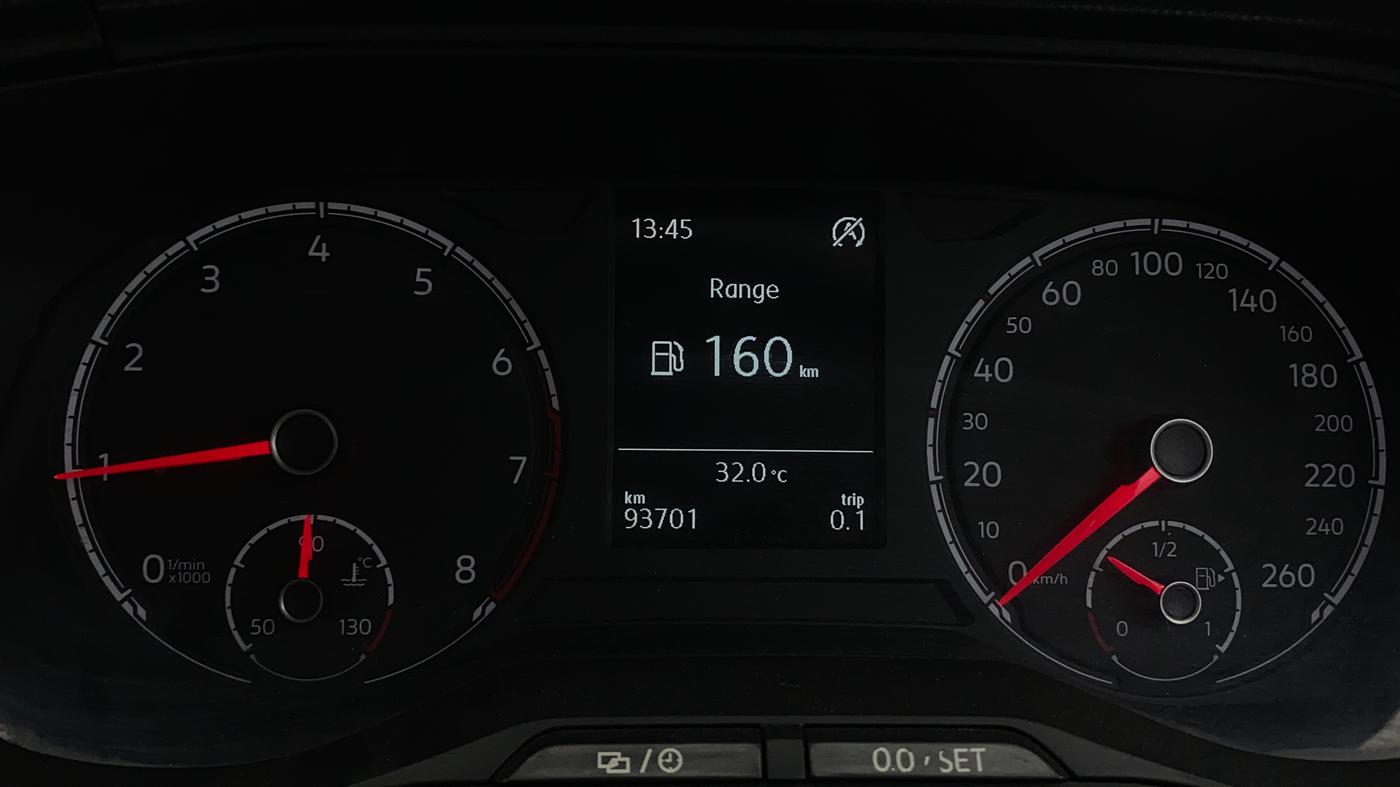 2022 Volkswagen TAIGUN COMFORTLINE 1.0 TSI MT, Petrol, Manual, 93,697 km, Odometer Image