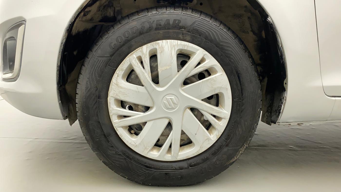 2015 Maruti Swift VXI, Petrol, Manual, 93,358 km, Left Front Wheel