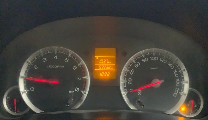 2015 Maruti Swift VXI, Petrol, Manual, 93,358 km, Odometer Image