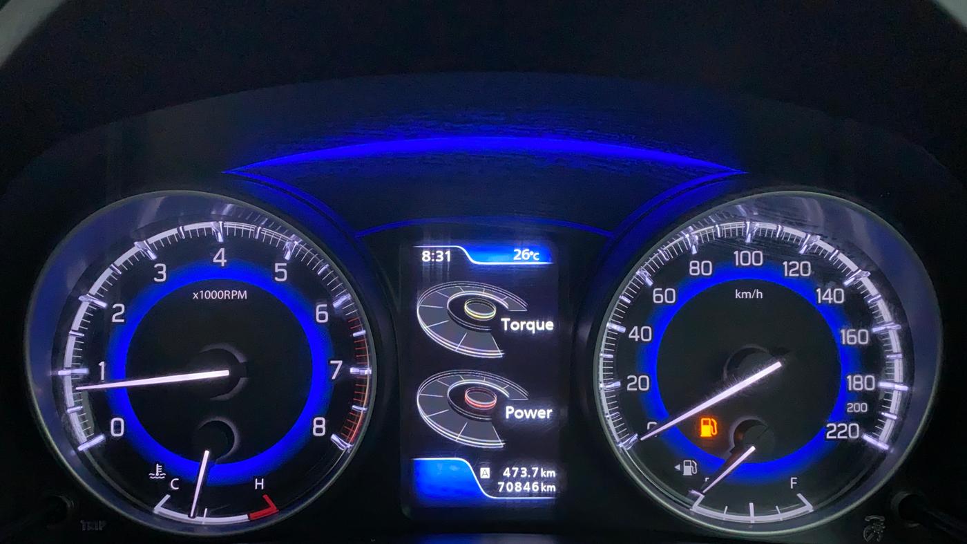 2018 Maruti Baleno ZETA 1.2 K12, Petrol, Manual, 70,899 km, Odometer Image