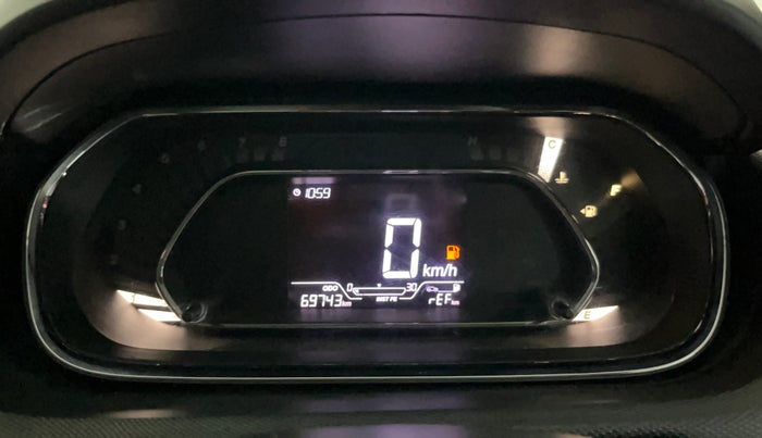 2020 Tata Tiago XZ PLUS PETROL, Petrol, Manual, 69,755 km, Odometer Image