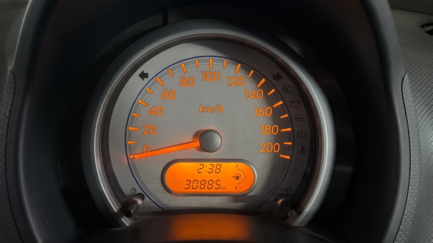 2014 Maruti Ritz VXI, Petrol, Manual, 30,844 km, Odometer Image
