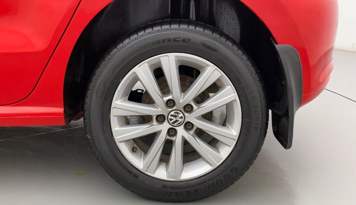 2014 Volkswagen Polo HIGHLINE1.2L, Petrol, Manual, 80,855 km, Left Rear Wheel