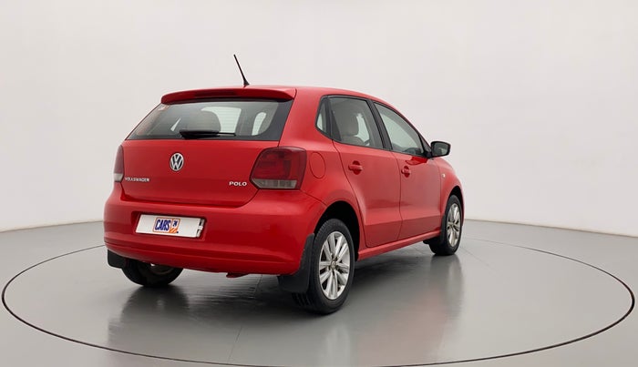 2014 Volkswagen Polo HIGHLINE1.2L, Petrol, Manual, 80,855 km, Right Back Diagonal
