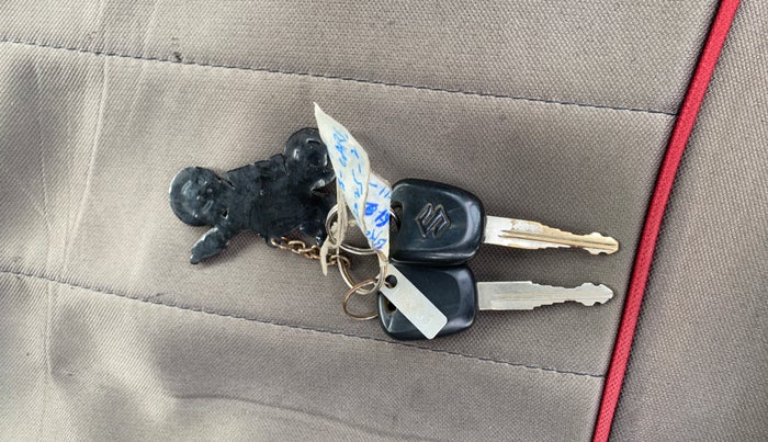 2012 Maruti Ritz VXI, Petrol, Manual, 67,191 km, Key Close Up