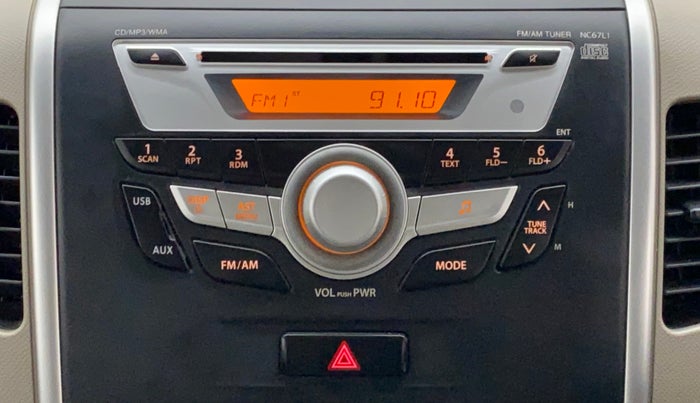 2015 Maruti Wagon R 1.0 VXI, Petrol, Manual, 19,239 km, Infotainment System