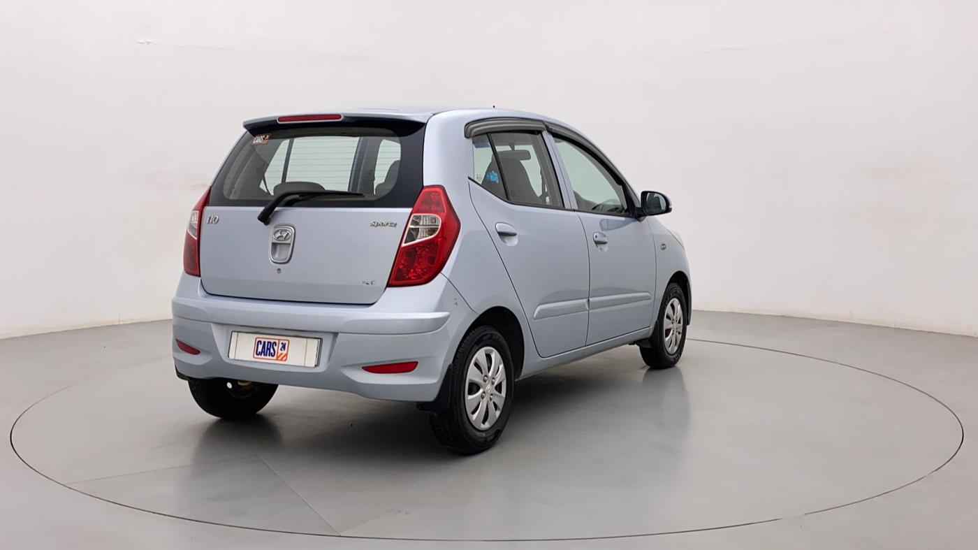 2013 Hyundai i10 SPORTZ 1.2 AT, Petrol, Automatic, 18,029 km, Right Back Diagonal