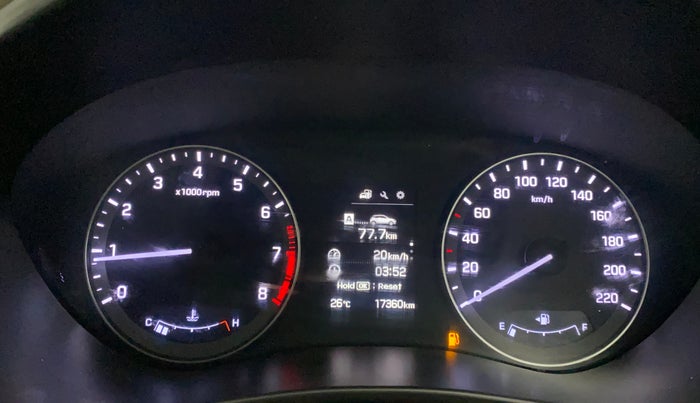 2015 Hyundai Elite i20 ASTA 1.2, Petrol, Manual, 17,317 km, Odometer Image