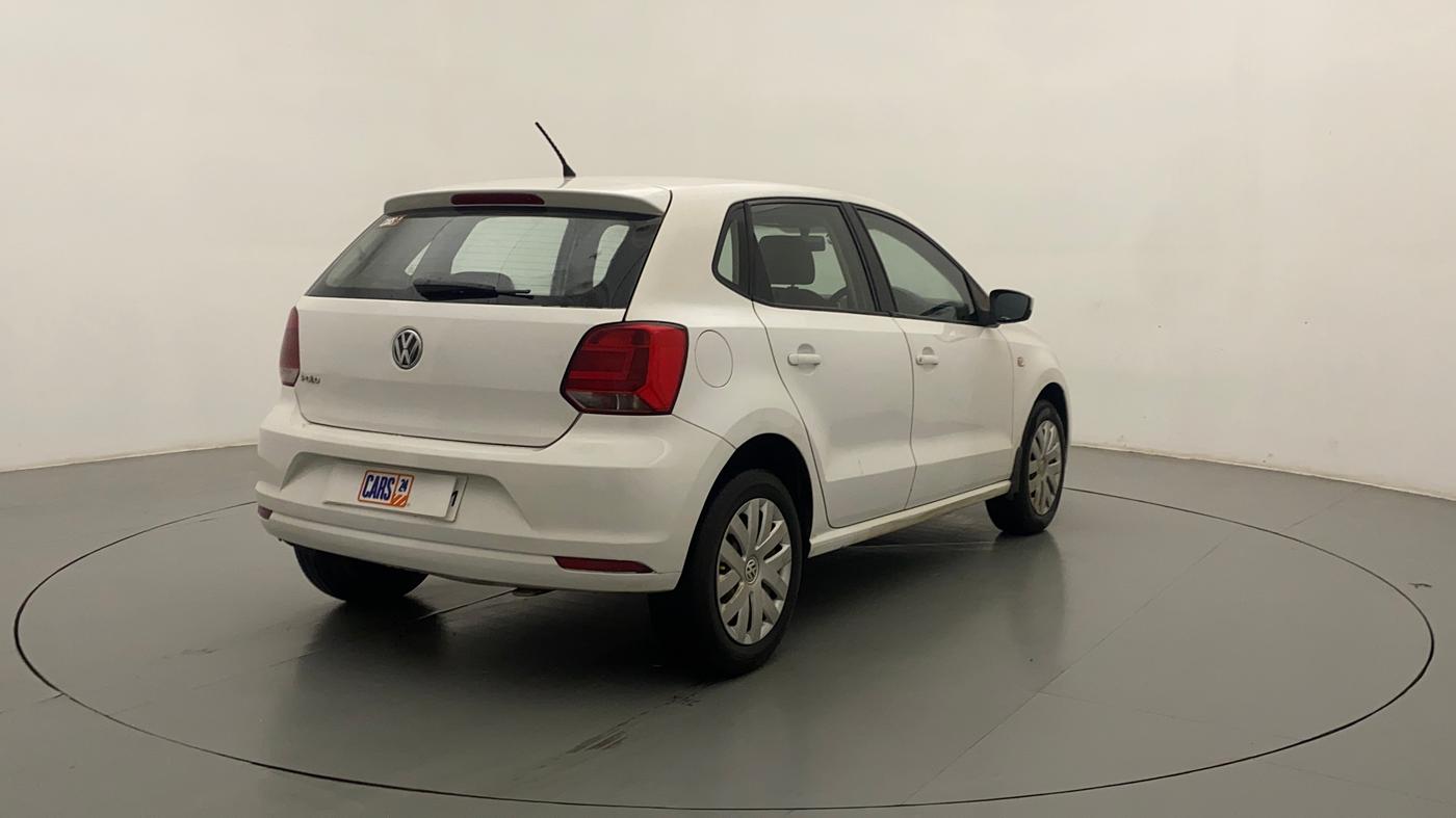2014 Volkswagen Polo COMFORTLINE 1.2L PETROL, Petrol, Manual, 54,969 km, Right Back Diagonal