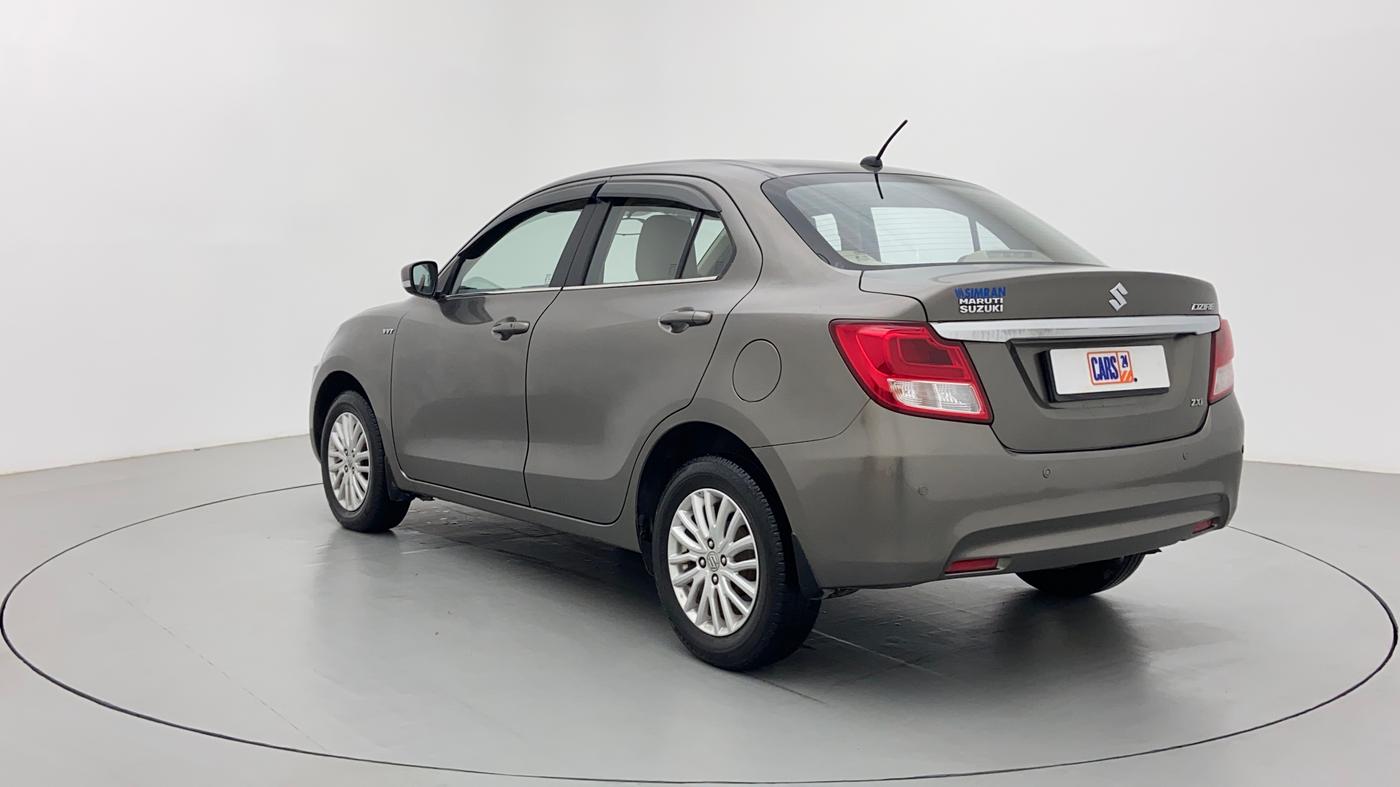 2017 Maruti Dzire ZXI, Petrol, Manual, 37,373 km, Left Back Diagonal (45- Degree) View