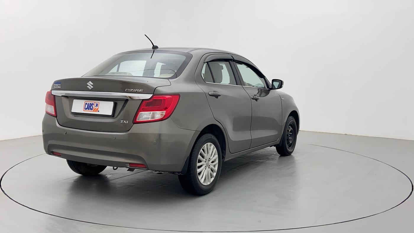 2017 Maruti Dzire ZXI, Petrol, Manual, 37,373 km, Right Back Diagonal (45- Degree) View