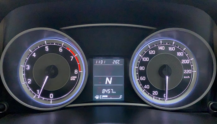 2020 Maruti Dzire VXI AMT, Petrol, Automatic, 8,518 km, Odometer Image