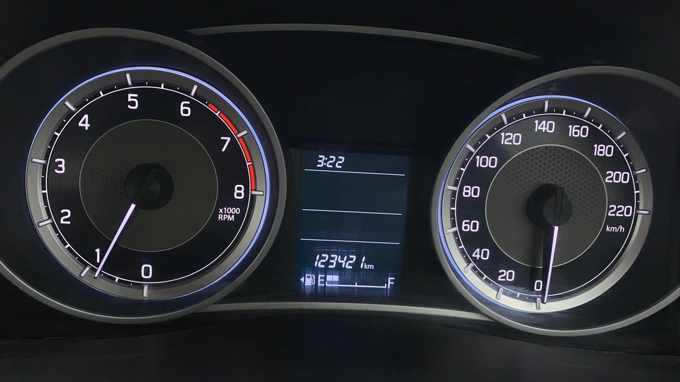 2020 Maruti Dzire VXI, Petrol, Manual, 1,23,444 km, Odometer Image