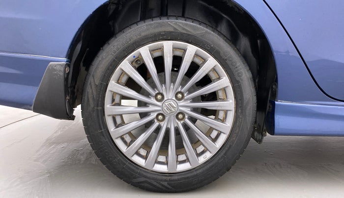 2017 Maruti Ciaz S 1.4 MT PETROL, Petrol, Manual, 85,011 km, Right Rear Wheel