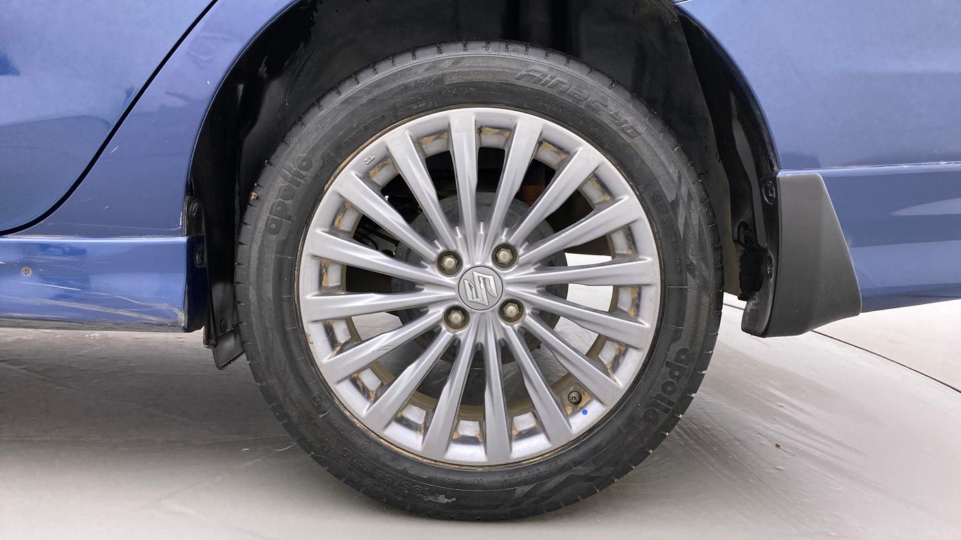 2017 Maruti Ciaz S 1.4 MT PETROL, Petrol, Manual, 85,011 km, Left Rear Wheel