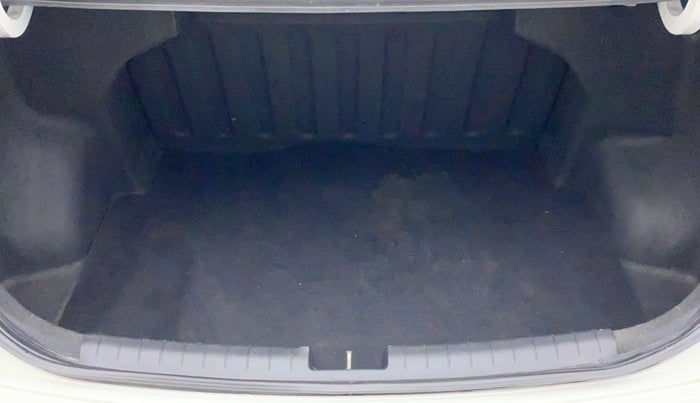 2017 Hyundai Xcent E+, Petrol, Manual, 36,486 km, Boot Inside