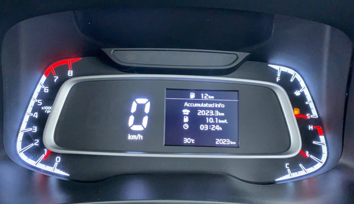 2021 KIA SONET G 1.2 HTE, Petrol, Manual, 2,177 km, Odometer Image