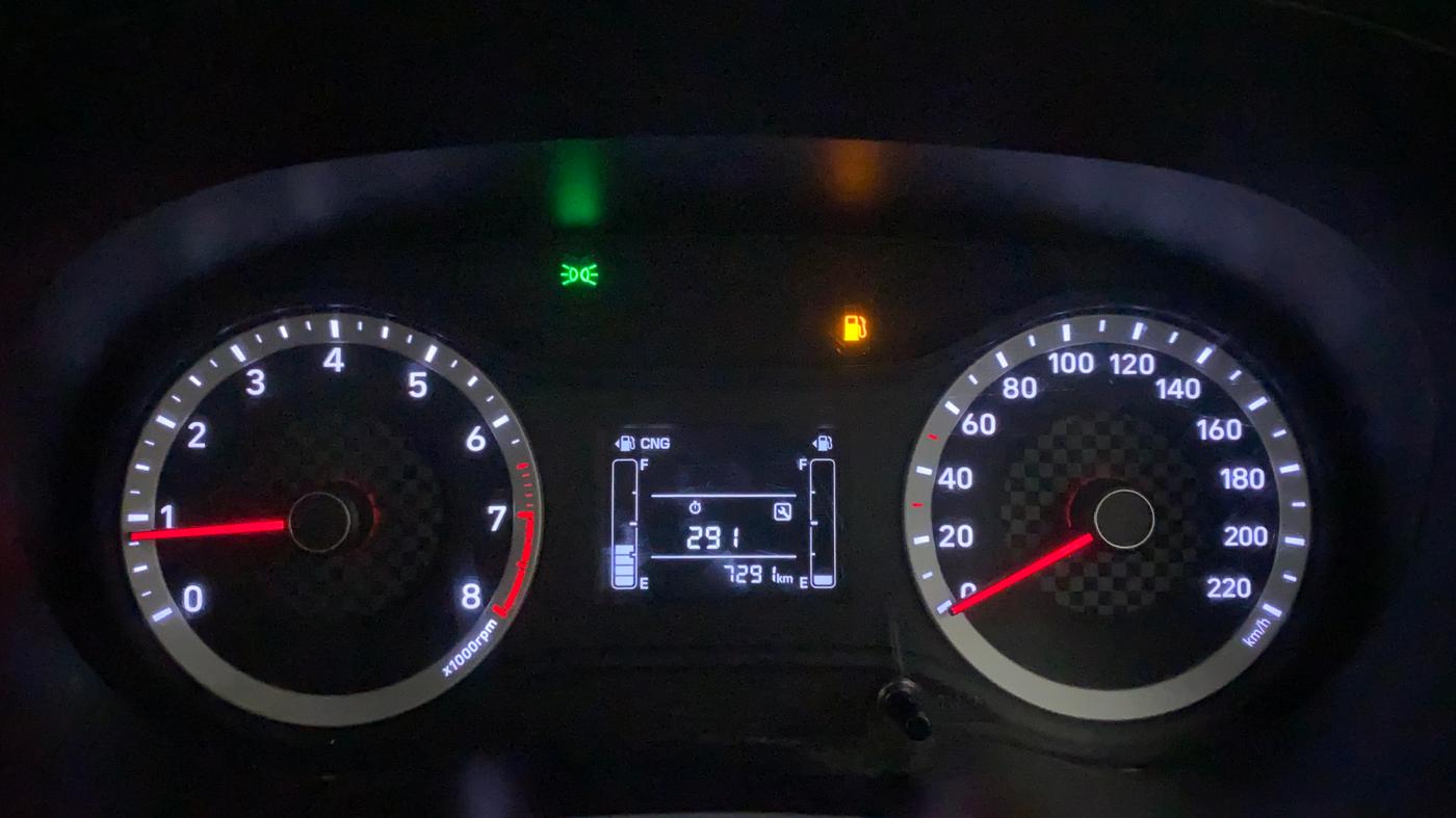 2020 Hyundai AURA S 1.2 CNG, CNG, Manual, 74,324 km, Odometer Image