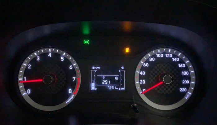 2020 Hyundai AURA S 1.2 CNG, CNG, Manual, 74,324 km, Odometer Image