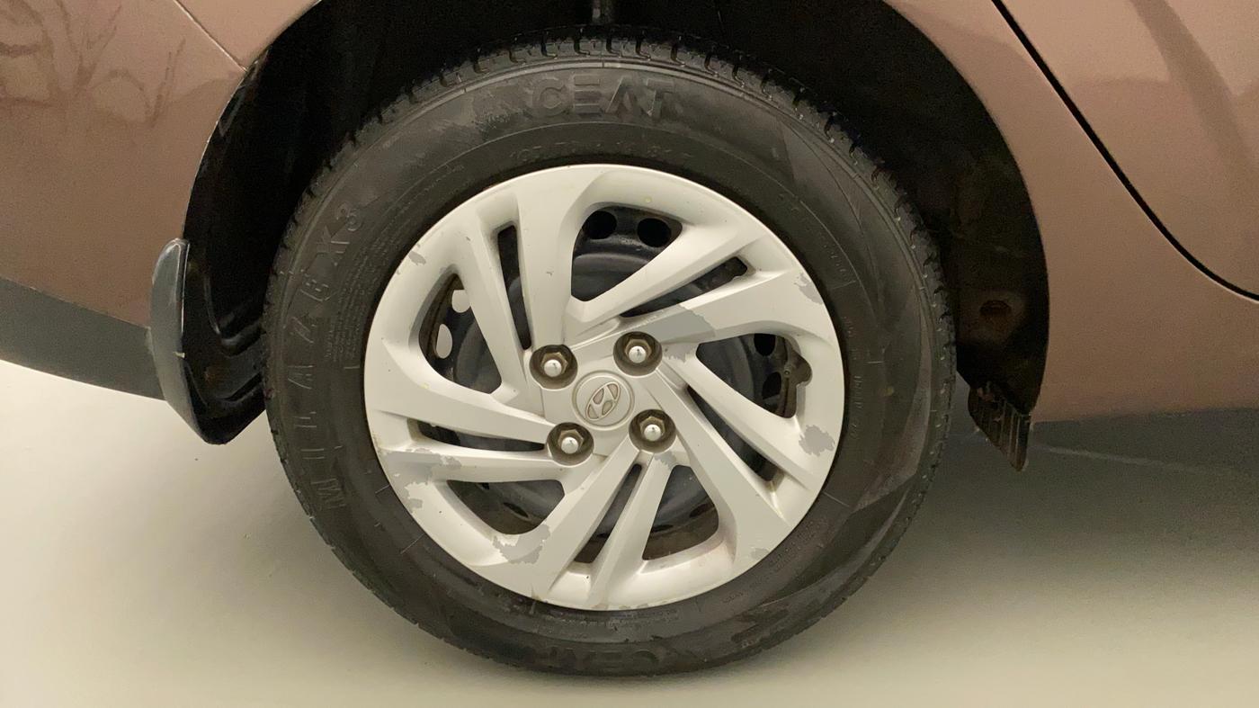 2020 Hyundai AURA S 1.2 CNG, CNG, Manual, 74,324 km, Right Rear Wheel