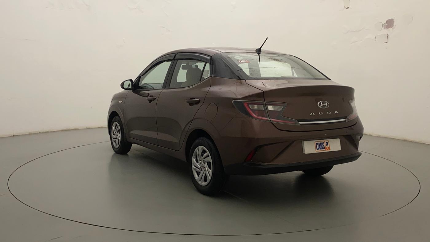 2020 Hyundai AURA S 1.2 CNG, CNG, Manual, 74,324 km, Left Back Diagonal