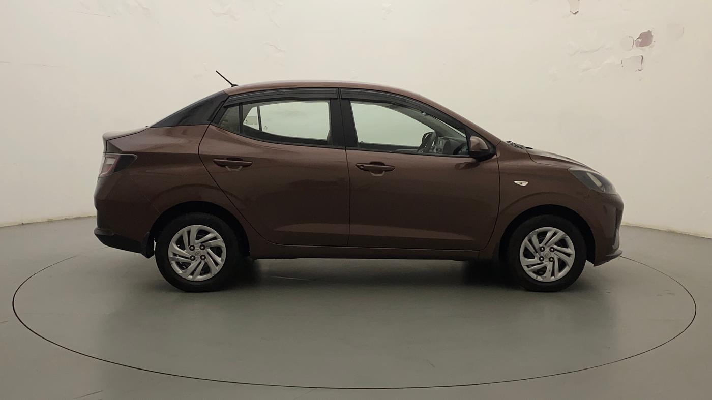 2020 Hyundai AURA S 1.2 CNG, CNG, Manual, 74,324 km, Right Side