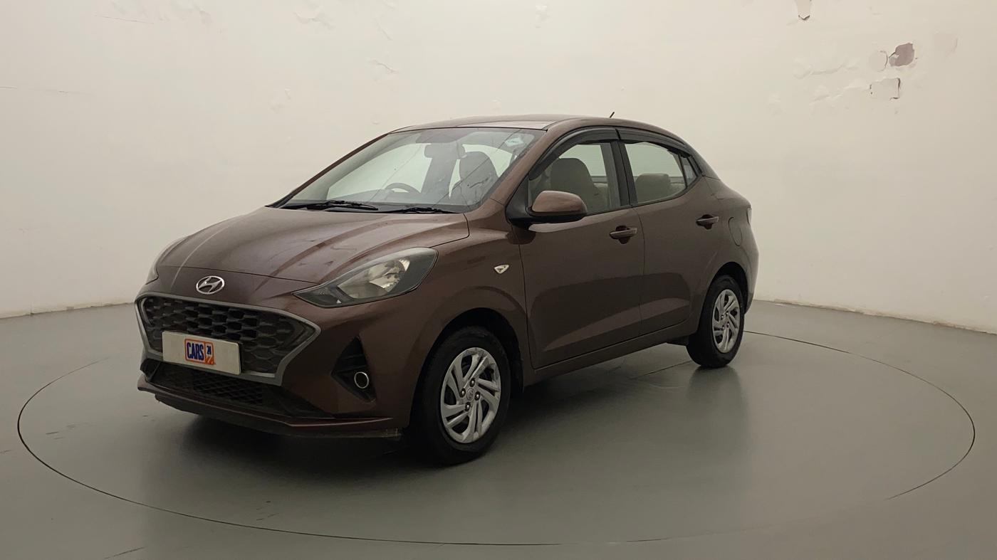 2020 Hyundai AURA S 1.2 CNG, CNG, Manual, 74,324 km, Left Front Diagonal