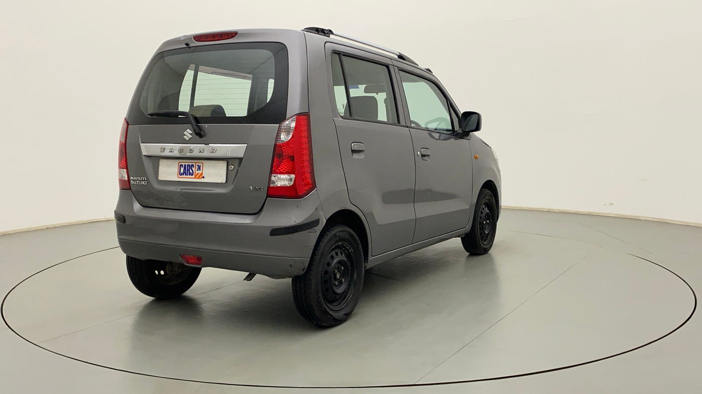 2013 Maruti Wagon R 1.0 VXI, Petrol, Manual, 80,161 km, Right Back Diagonal