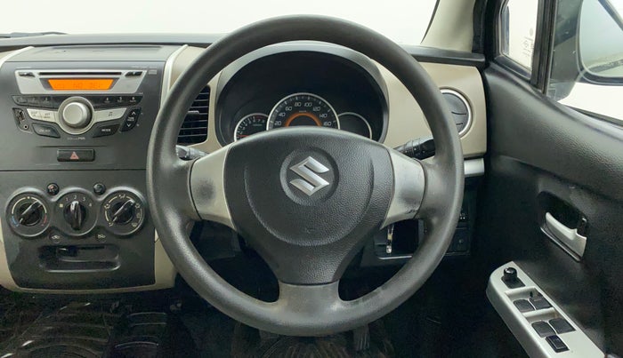 2013 Maruti Wagon R 1.0 VXI, Petrol, Manual, 80,161 km, Steering Wheel Close Up