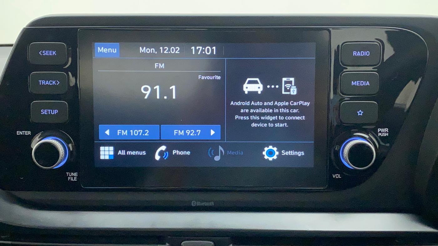 2021 Hyundai NEW I20 SPORTZ 1.2 MT, Petrol, Manual, 17,002 km, Infotainment System