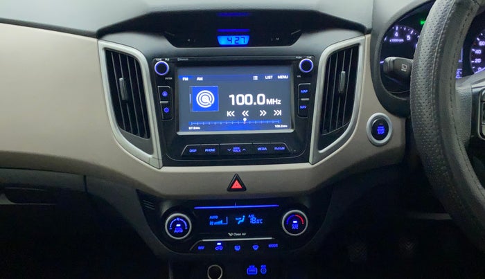 2017 Hyundai Creta SX PLUS 1.6 PETROL, Petrol, Manual, 1,22,750 km, Air Conditioner