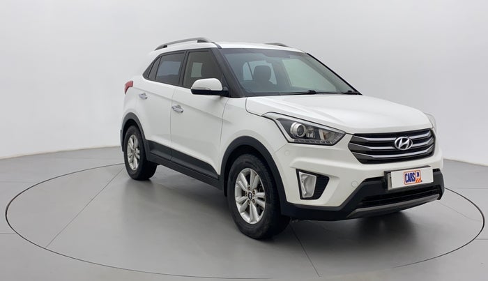 2017 Hyundai Creta SX PLUS 1.6 PETROL, Petrol, Manual, 1,22,750 km, Right Front Diagonal