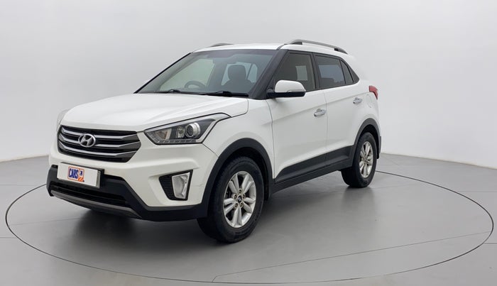 2017 Hyundai Creta SX PLUS 1.6 PETROL, Petrol, Manual, 1,22,750 km, Left Front Diagonal