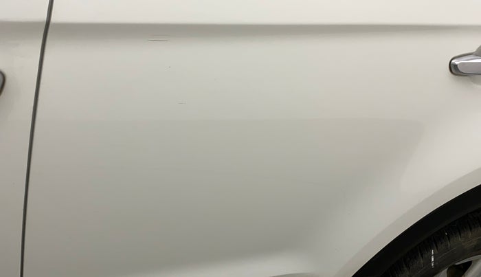 2017 Hyundai Creta SX PLUS 1.6 PETROL, Petrol, Manual, 1,22,750 km, Rear left door - Slightly dented