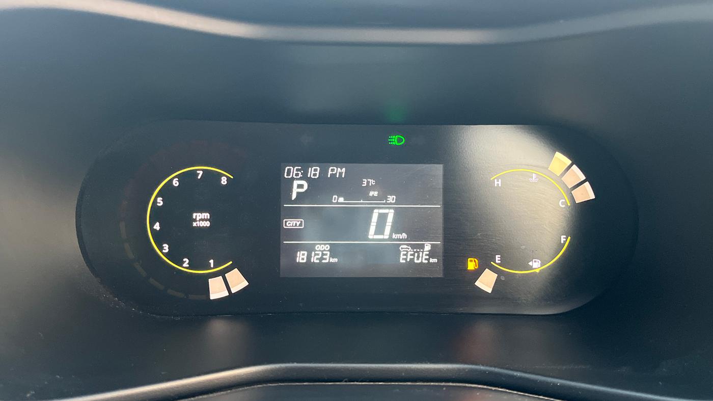 2024 Tata Curvv Creative 1.2 Petrol 7DCA, Petrol, Automatic, 18,137 km, Odometer Image