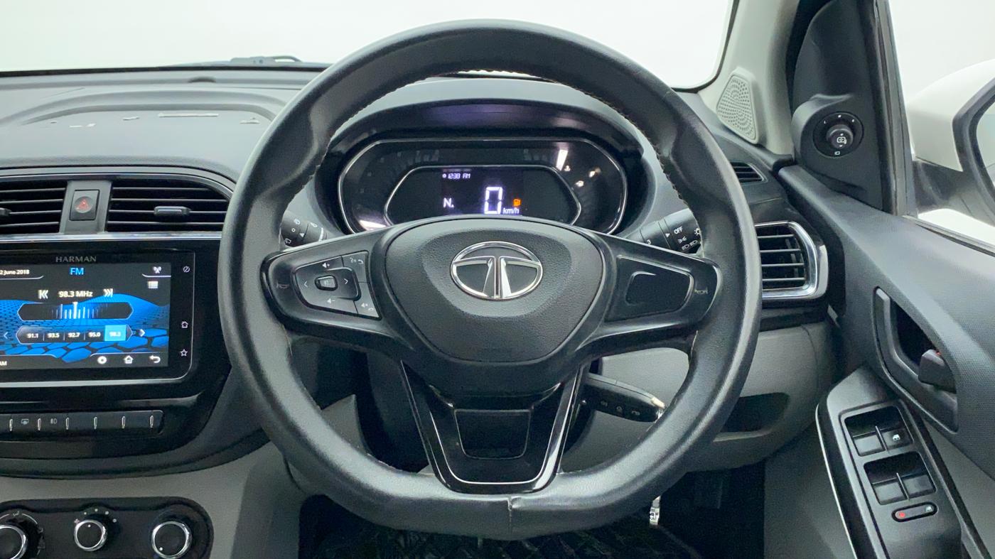 2021 Tata Tiago XZA 1.2 REVOTRON, Petrol, Automatic, 25,058 km, Steering Wheel Close Up