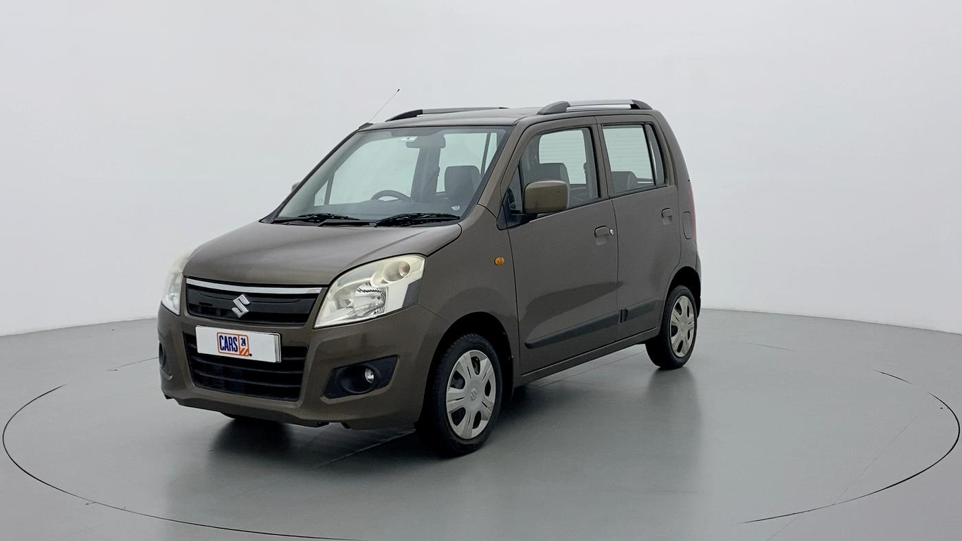 2014 Maruti Wagon R 1.0 VXI, Petrol, Manual, 31,316 km, Left Front Diagonal