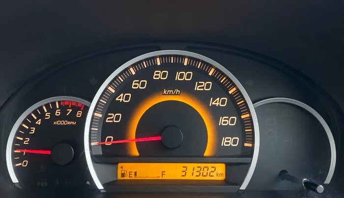 2014 Maruti Wagon R 1.0 VXI, Petrol, Manual, 31,316 km, Odometer Image