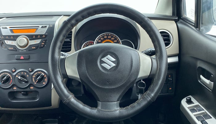 2014 Maruti Wagon R 1.0 VXI, Petrol, Manual, 31,316 km, Steering Wheel Close Up