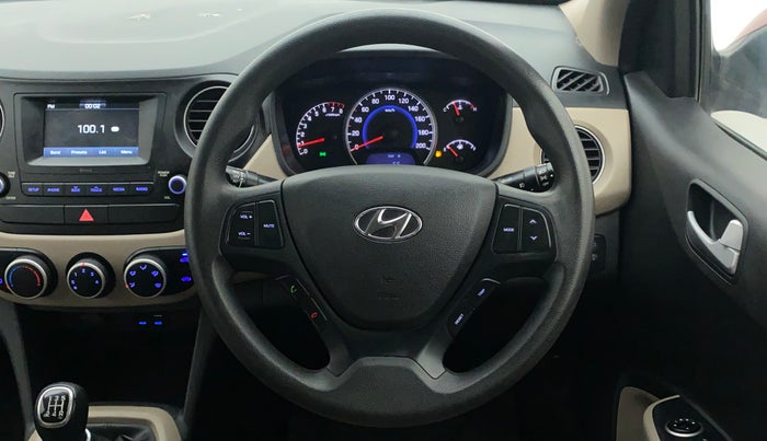 2017 Hyundai Grand i10 SPORTZ 1.2 KAPPA VTVT, Petrol, Manual, 36,931 km, Steering Wheel Close Up