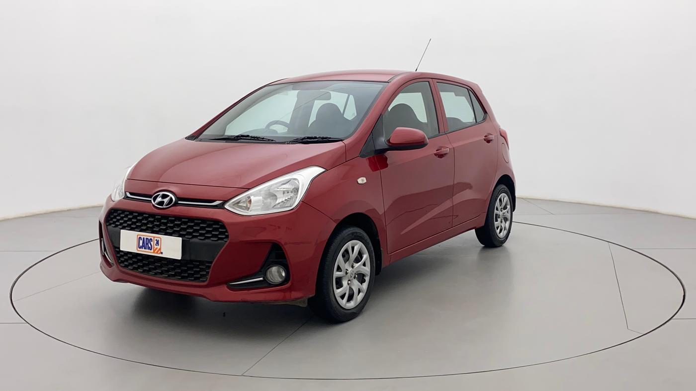 2017 Hyundai Grand i10 SPORTZ 1.2 KAPPA VTVT, Petrol, Manual, 36,931 km, Left Front Diagonal