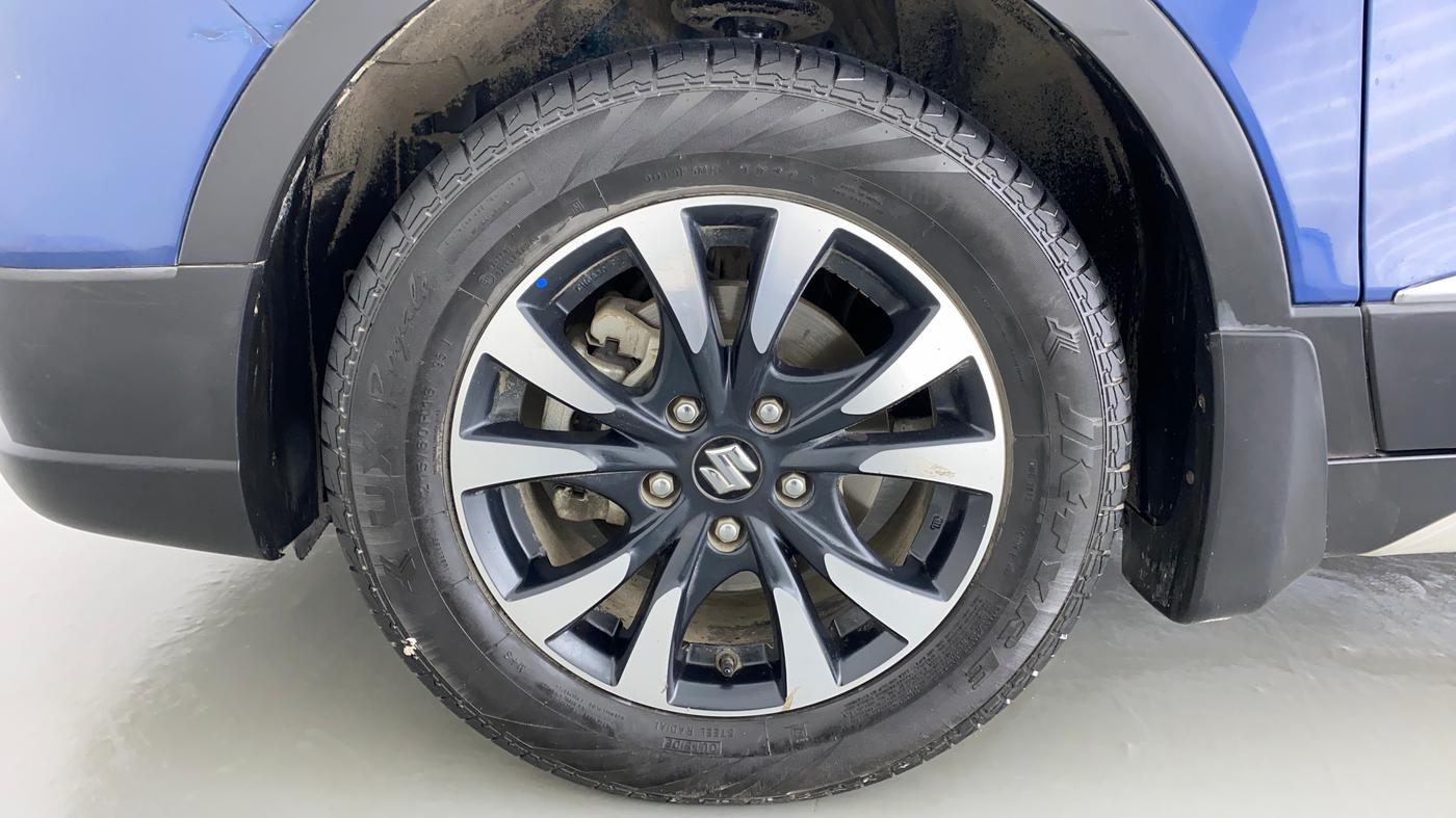 2021 Maruti S Cross ZETA AT 1.5 SHVS, Petrol, Automatic, 15,665 km, Left Front Wheel