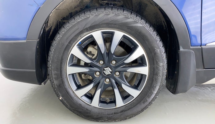 2021 Maruti S Cross ZETA AT 1.5 SHVS, Petrol, Automatic, 15,665 km, Left Front Wheel