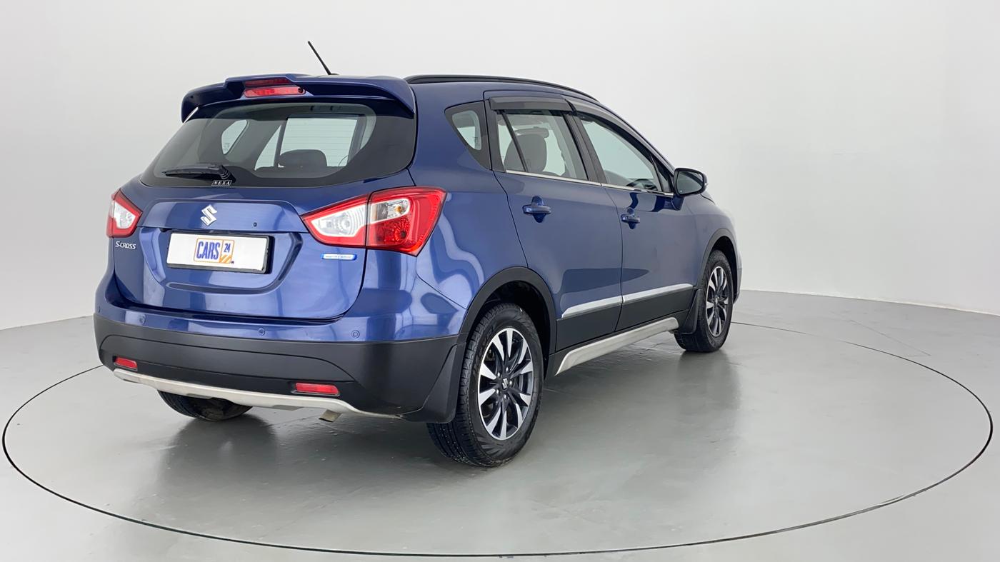 2021 Maruti S Cross ZETA AT 1.5 SHVS, Petrol, Automatic, 15,665 km, Right Back Diagonal