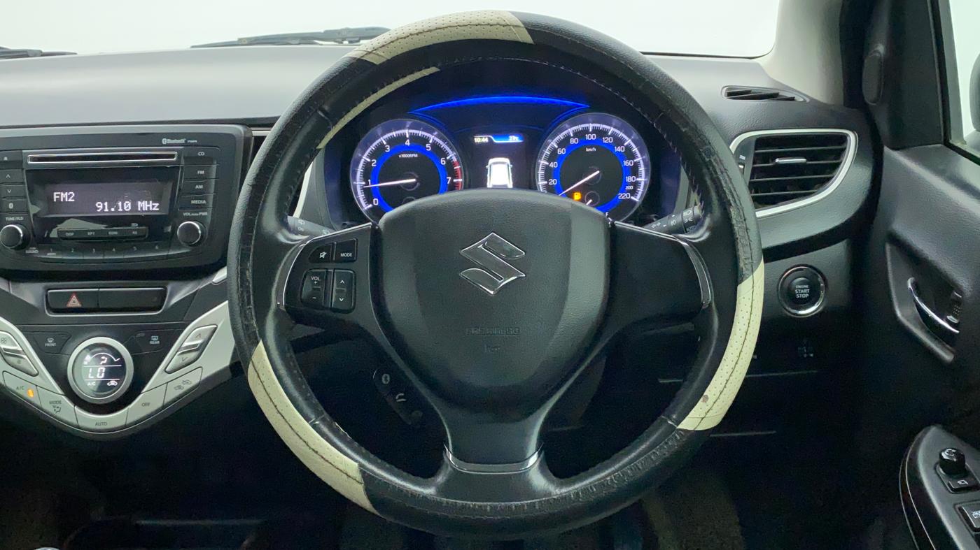 2017 Maruti Baleno ZETA PETROL 1.2, Petrol, Manual, 45,523 km, Steering Wheel Close Up
