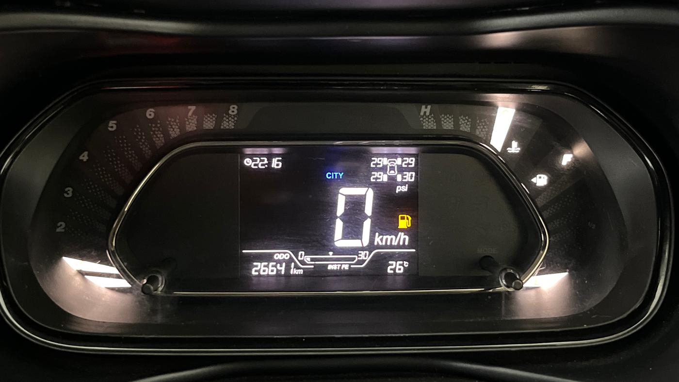 2022 Tata NEXON XZ PLUS (PREMIUM) KAZIRANGA PETROL, Petrol, Manual, 26,640 km, Odometer Image